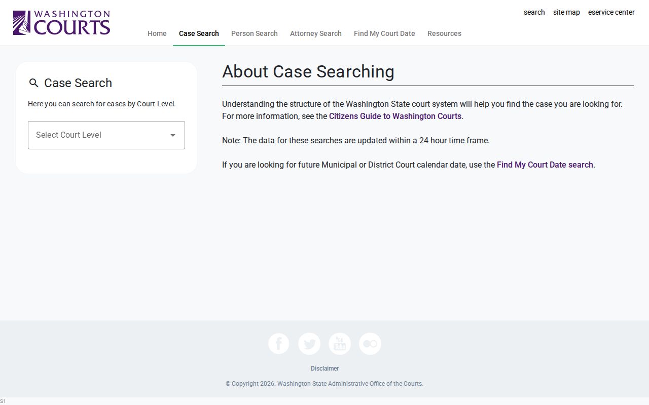 Franklin County criminal docket state case search